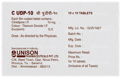 C Udp 10 Tablet 10 C Udp 10 Tablet 10