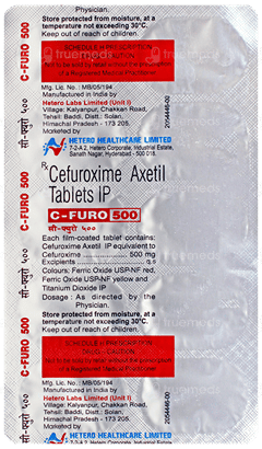 C Furo 500 Tablet 10