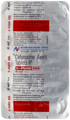 C Furo 500 Tablet 10
