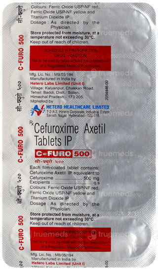 C Furo 500 Tablet 10