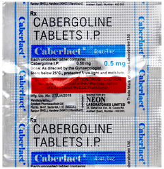 Caberlact 0.5Mg Tablet 2