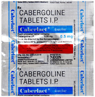 Caberlact 0.5Mg Tablet 2