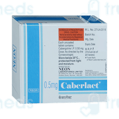 Caberlact 0.5mg Tablet 2 Caberlact 0.5mg Tablet 2