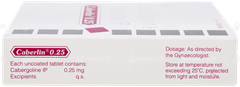 Caberlin 0.25 Tablet 4
