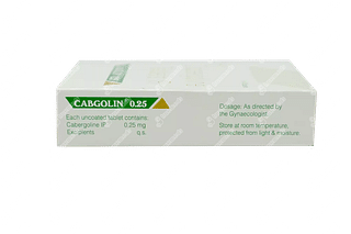 Cabgolin 0.25 Tablet 4