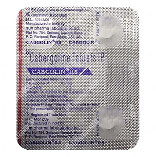 Cabgolin 0.5 MG Tablet 4