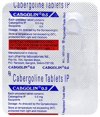 Cabgolin 0.5 Tablet 4