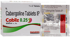 Cabliz 0.25 Tablet 2 Cabliz 0.25 Tablet 2