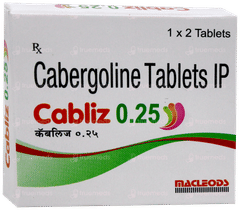 Cabliz 0.25 Tablet 2 Cabliz 0.25 Tablet 2