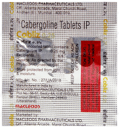 Cabliz 0.25 Tablet 2 Cabliz 0.25 Tablet 2