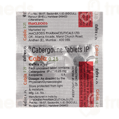 Cabliz 0.25 Tablet 2