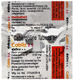 Cabliz 0.5 Tablet 2