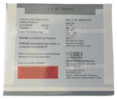 Cadinib 400 Mg Tablet 10 Cadinib 400 Mg Tablet 10