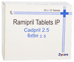 Cadpril 2.5 Tablet 10 Cadpril 2.5 Tablet 10