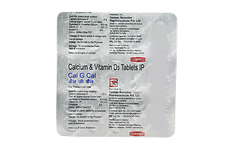 Cal G Cal 500 Mg/250iu Tablet 15