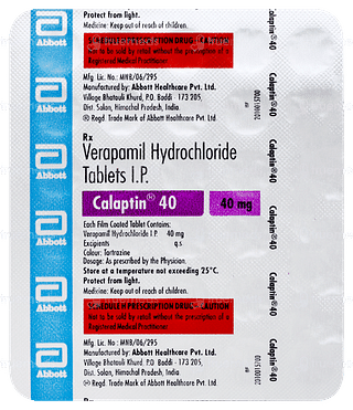 Calaptin 40 Tablet 30