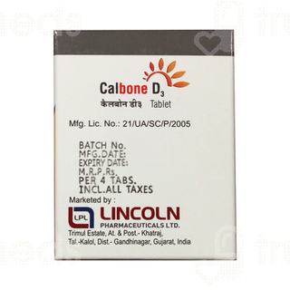 Calbone D3 Chewable Tablet 4