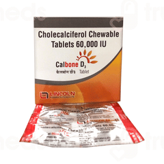 Calbone D3 Chewable Tablet 4 Calbone D3 Chewable Tablet 4