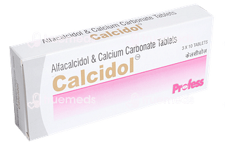 Calcidol 500 Mg/0.25mcg Tablet 10