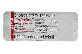 Calcifit D 10000 IU Tablet 10