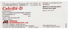 Calcifit D Tablet 10