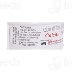 Calcifit 250 Tablet 30 Calcifit 250 Tablet 30
