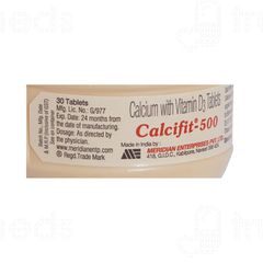 Calcifit 500 Tablet 30 Calcifit 500 Tablet 30