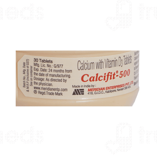 Calcifit 500 Tablet 30