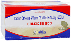Calcigen 500 Tablet 15