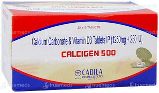 Calcigen 500 Tablet 15