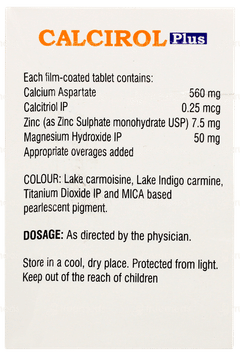 Calcirol Plus Tablet 10