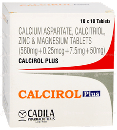 Calcirol Plus Tablet 10