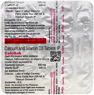 Calcitab Tablet 15