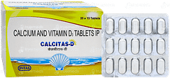 Calcitas D Tablet 15