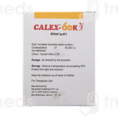 Calex 60k Chewable Tablet 4