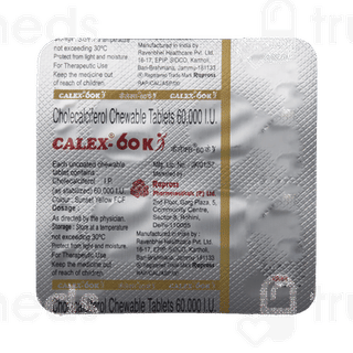 Calex 60k Chewable Tablet 4