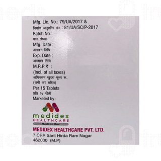 Calidex 500 Mg/250iu Tablet 15