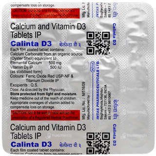 Calinta D3 Tablet 15