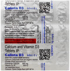Calinta D3 Tablet 15