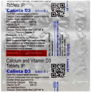 Calinta D3 Tablet 15