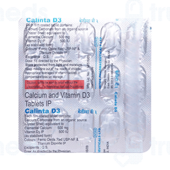 Calinta D3 Tablet 15