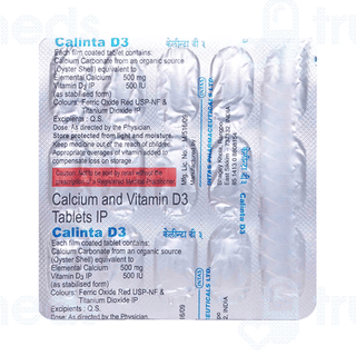Calinta D3 Tablet 15