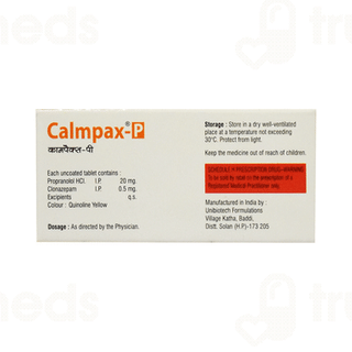 Calmpax P Tablet 10