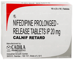 Calnif Retard Tablet 10 Calnif Retard Tablet 10