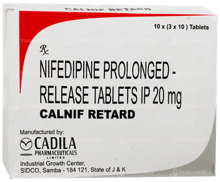 Calnif Retard Tablet 10