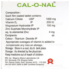Cal O Nal Tablet 10