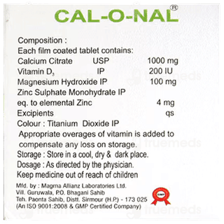 Cal O Nal Tablet 10