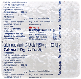 Calonat D3 Tablet 15