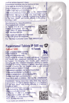 Calpol 500 Tablet 15 Calpol 500 Tablet 15