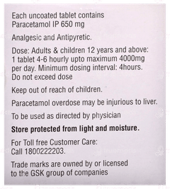 Calpol 650 Tablet 15